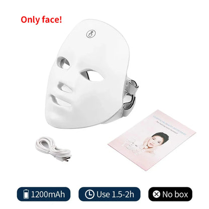 Wireles LED Face Mask - Anti Aging Beauty Mask Machine-